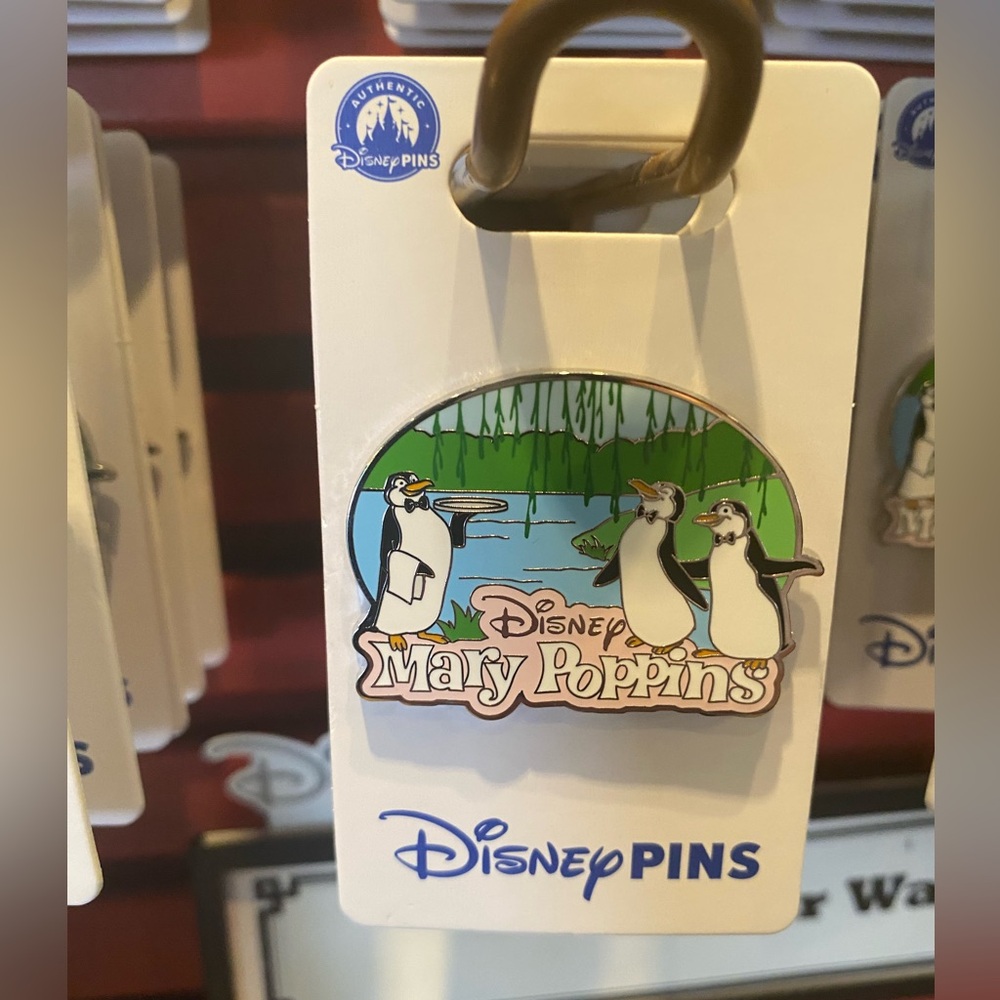 Disney Parks Pin 2025 Mary Poppins Penguins Open Edition BNWT NEW
